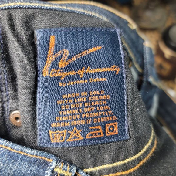 Citizens Of‎ Humanity Kelly #63 Stretch Low Waist Cropped Jeans - Picture 13 of 15